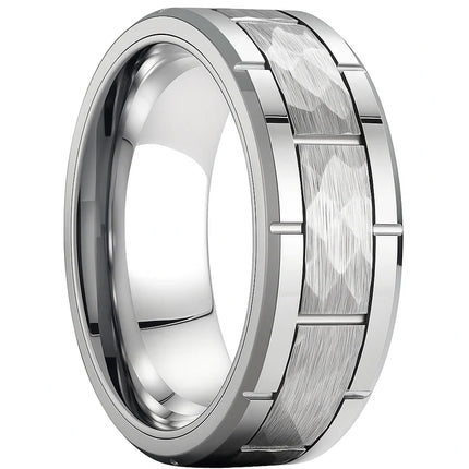 Tungsten Wedding Band 8mm