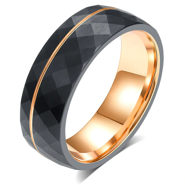 Tungsten Wedding Band 8mm