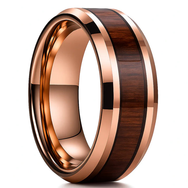 Tungsten Wedding Band 8mm