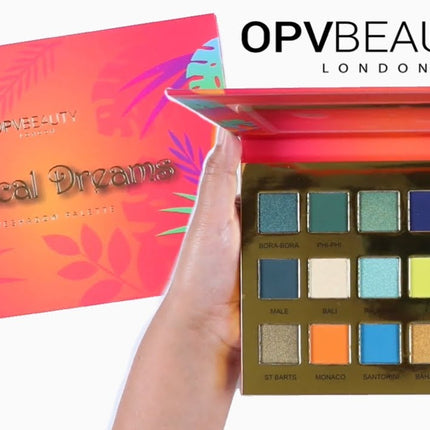 Tropical Dreams Eyshadow Palette by OPV Beauty