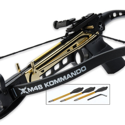 Self-Cocking Pistol Crossbow