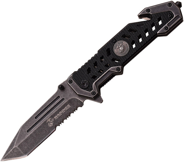 Marines Linerlock A/O Black