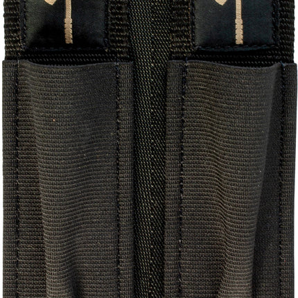 Double Pistol Mag Pouch Blk