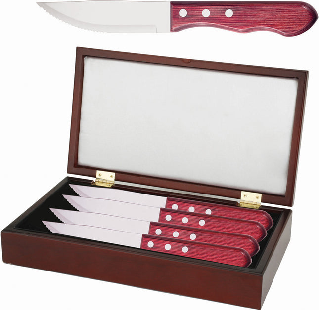 Big Red Steak Knife Set