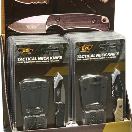 Tactical Neck Knife Display