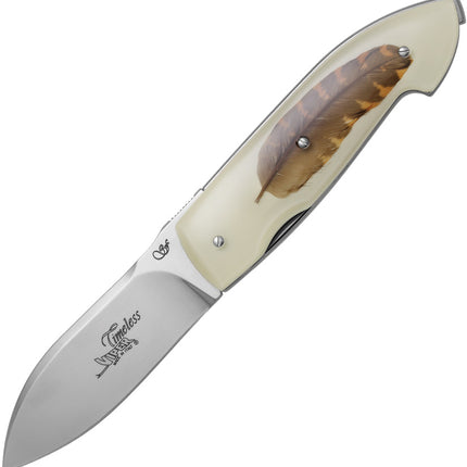 Timeless Feather Linerlock
