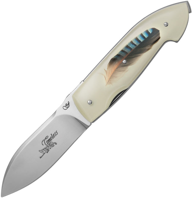 Timeless Feather Linerlock