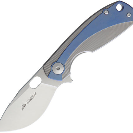 Lille Framelock Titanium Blue
