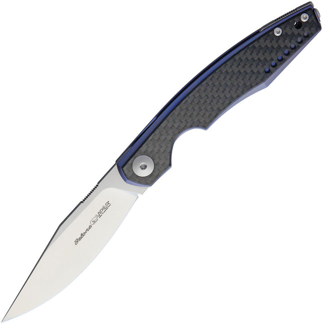 Belone Linerlock CF Blue
