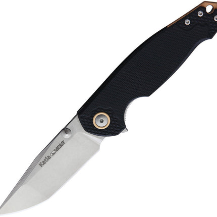 Katla Linerlock Black G10