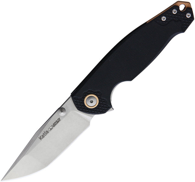 Katla Linerlock Black G10