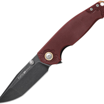 Katla Linerlock LE Red G10