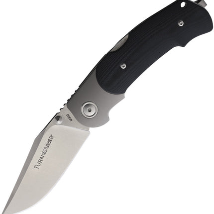 TURN Lockback Black G10