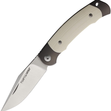 Twin Slip Joint Ivory G10