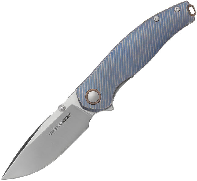 Vale Linerlock Blue Ti