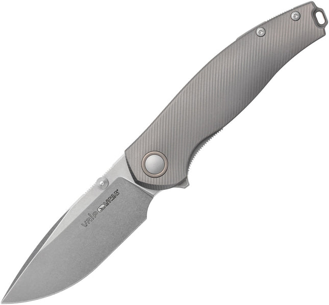 Vale Linerlock Gray Ti