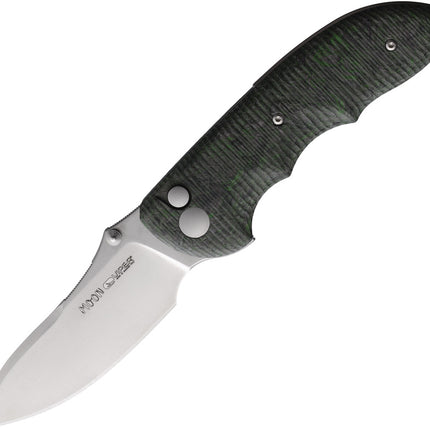 Moon Button Lock Green Matter