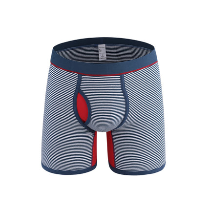 Men's Striped Comfort Breathable Boxer Briefs