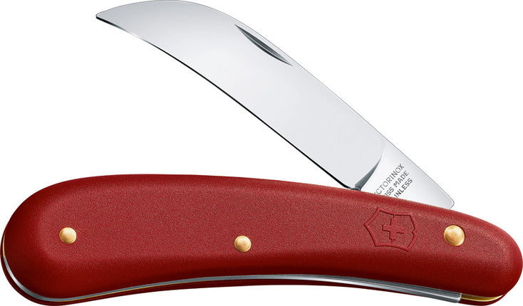 Pruning Knife Small Blade Red