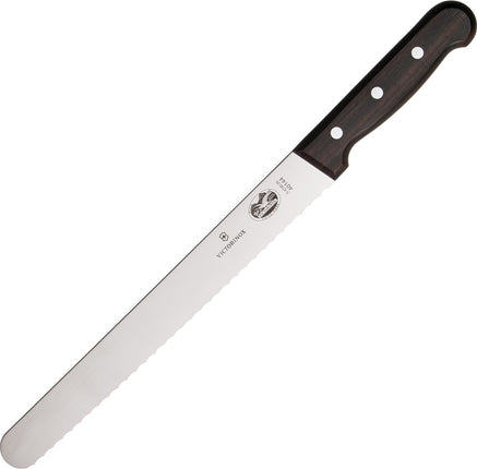 Bread Knife Serrated Wood