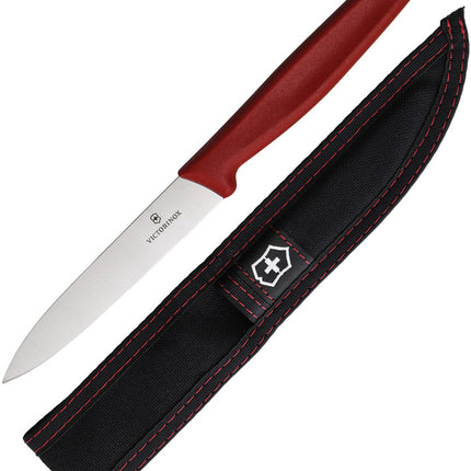 Utility Knife Red with Pouch