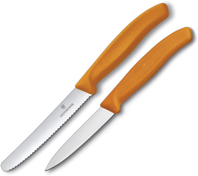 Steak/Paring Set Orange