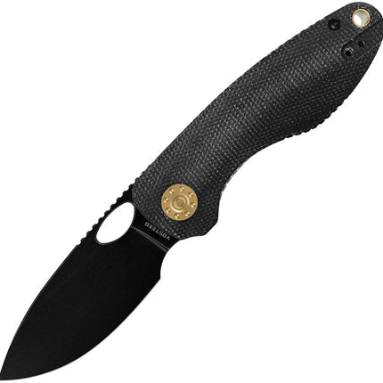 Acorn Linerlock Black Micarta