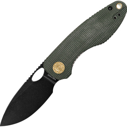 Acorn Linerlock Green Micarta