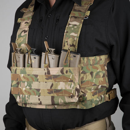 VTAC MOLLE Chest Rig Camo