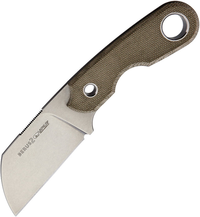 Berus 2 Fixed Blade Green