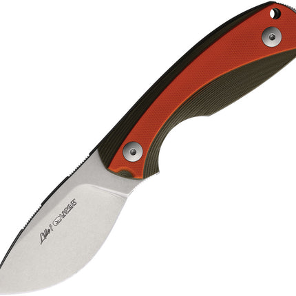 Lille 1 Fixed Blade Org/Grn