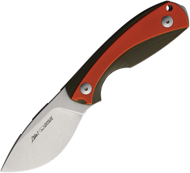 Lille 1 Fixed Blade Org/Grn