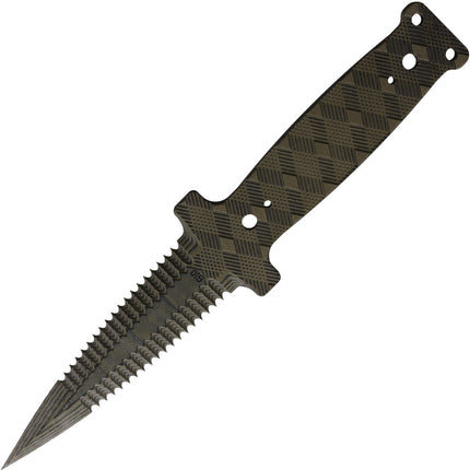 Diamante Dagger Serrated