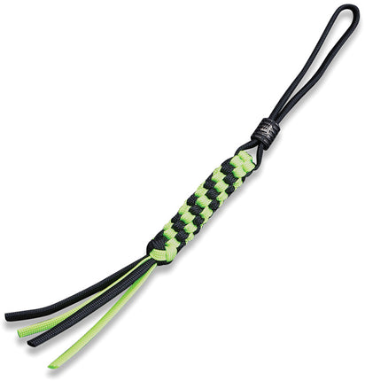 Paracord Lanyard Grn/Blk