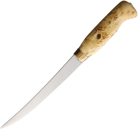 Fillet Knife Curly Birch