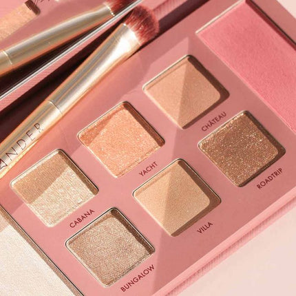 wander beauty getaway eye & face palette