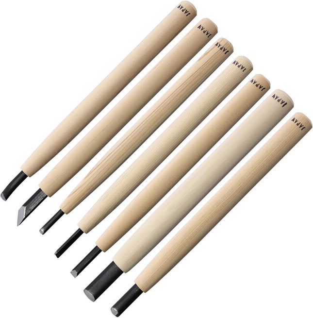 Woodcarving Knife 7pcs Set