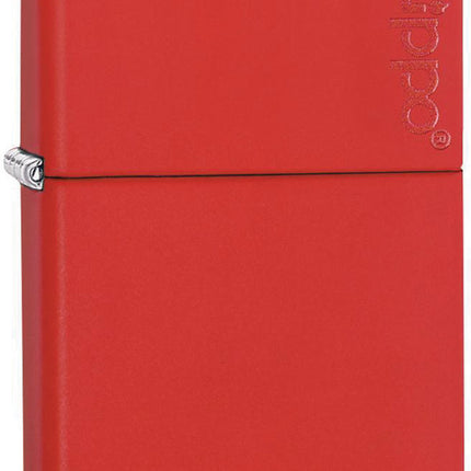 Zippo Logo Red Matte