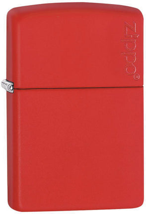 Zippo Logo Red Matte