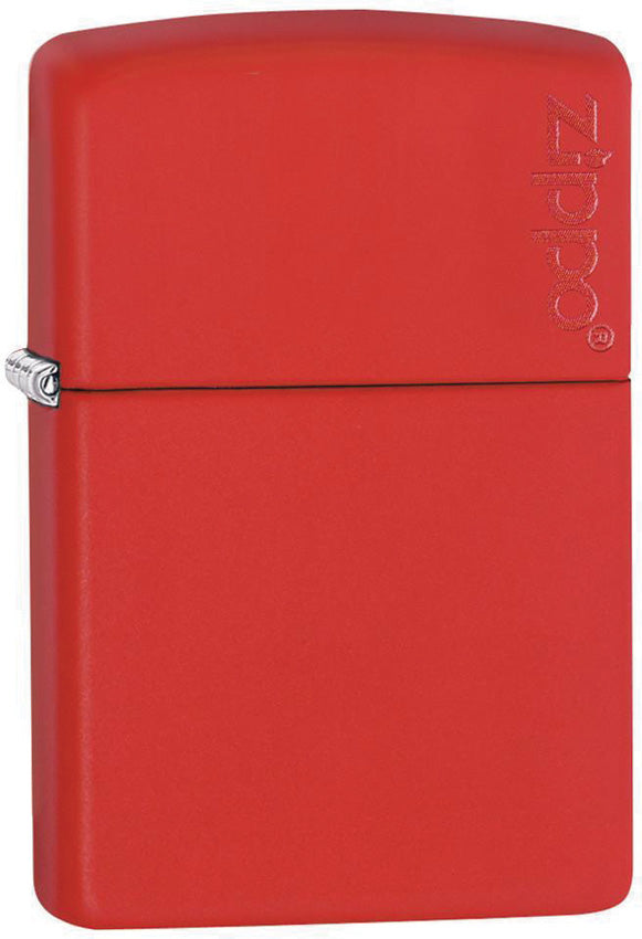 Zippo Logo Red Matte