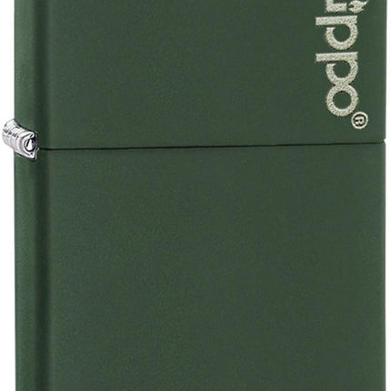 Zippo Logo Matte Green