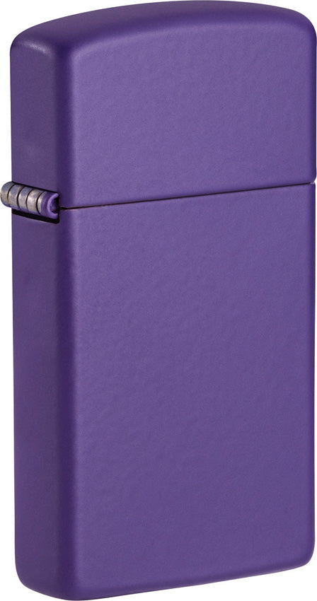 Slim Purple Matte Lighter