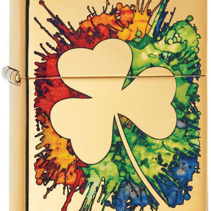 Graffiti Clover Lighter