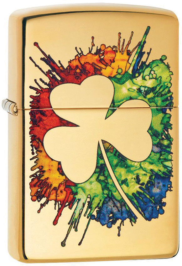 Graffiti Clover Lighter