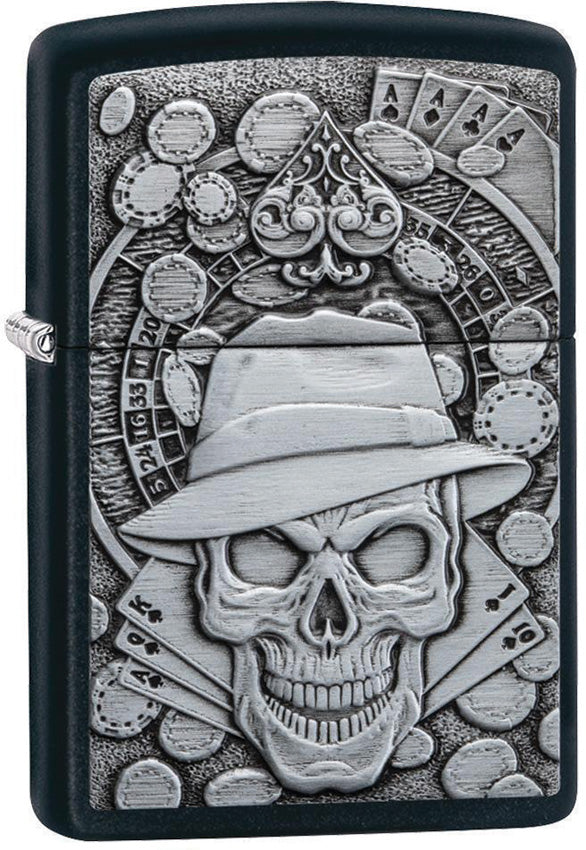 Gambling Skull Lighter