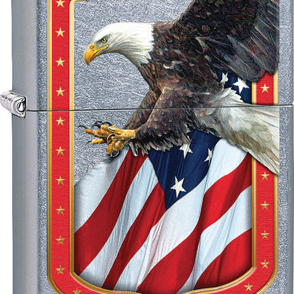 Eagle and Flag Border Lighter