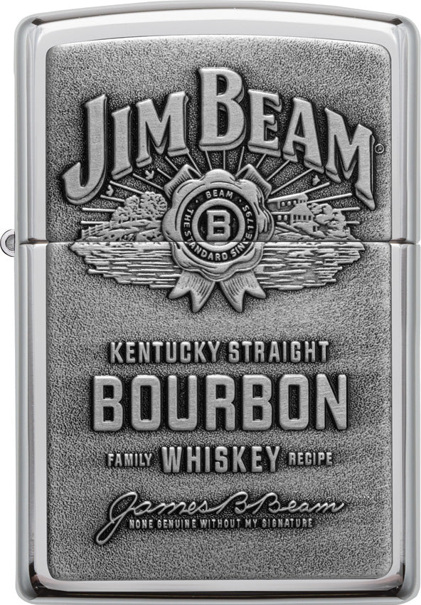 Jim Beam Pewter Emblem