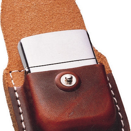 Lighter Pouch Brown Leather