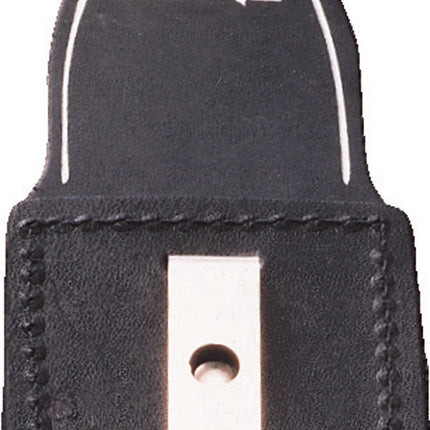 Lighter Pouch Black Leather