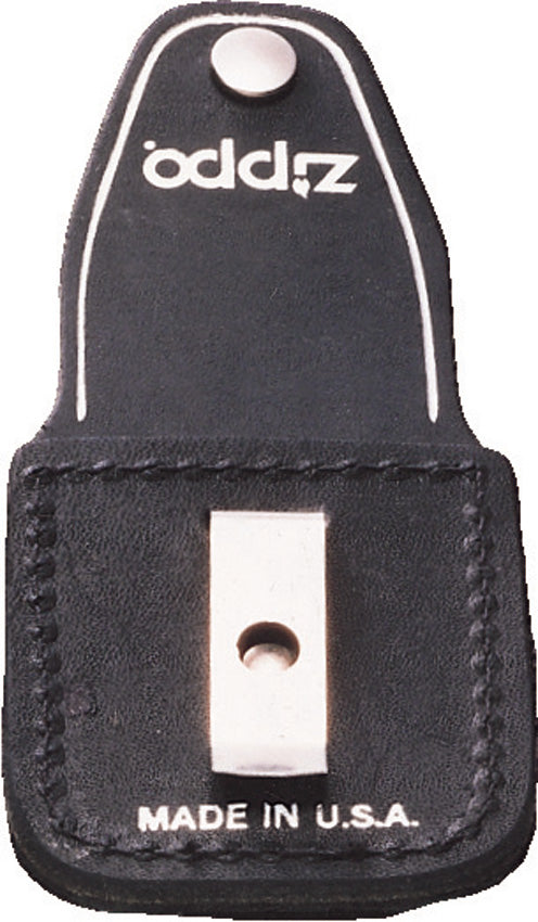 Lighter Pouch Black Leather